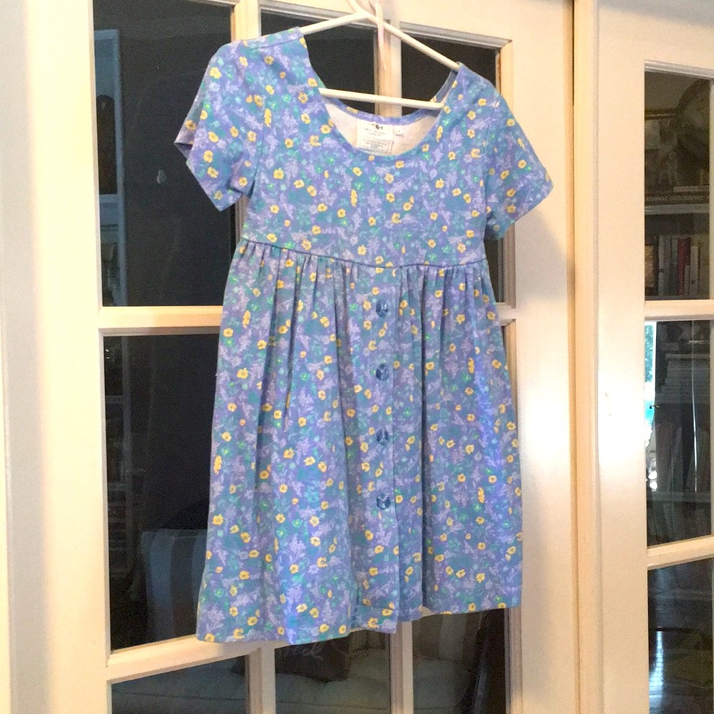 Sweet Floral Tie-Back Dress